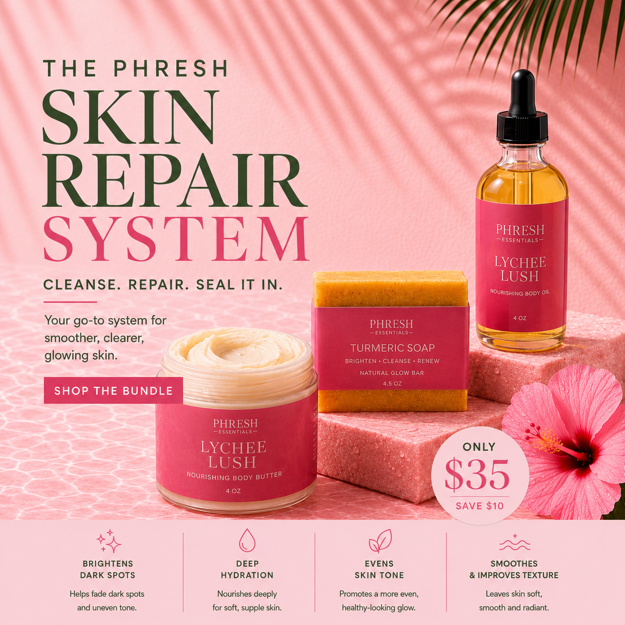 The Phresh Skin Repair Bundle