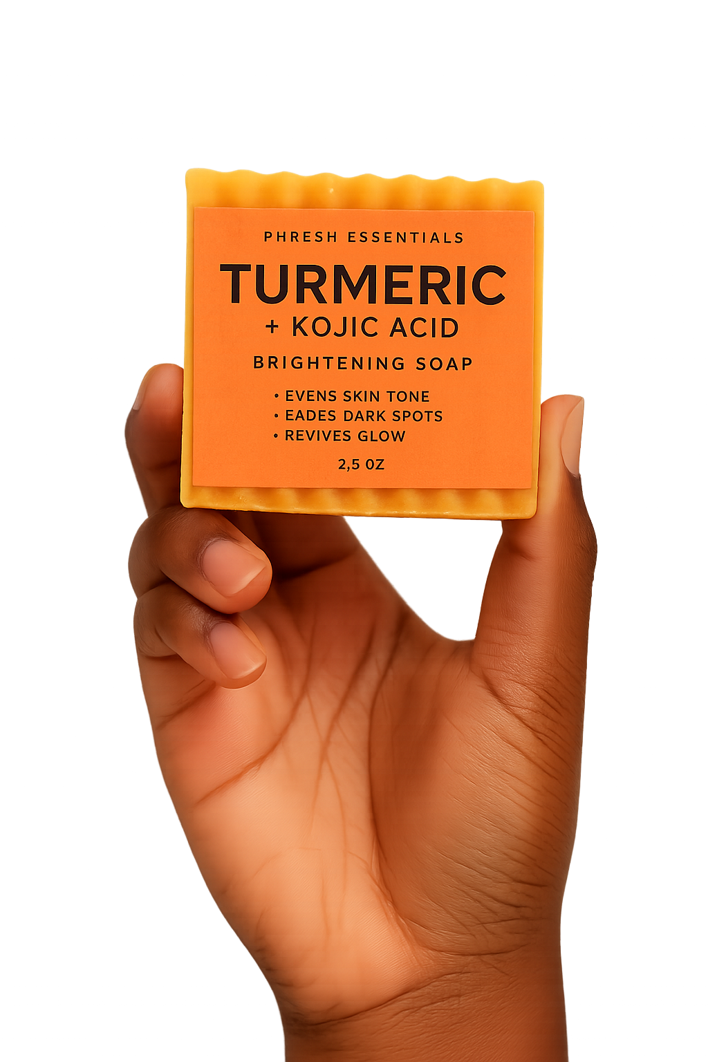 30 Day Brightening Soap Bar (Turmeric & Kojic Acid Trial) - 1 PER PERSON