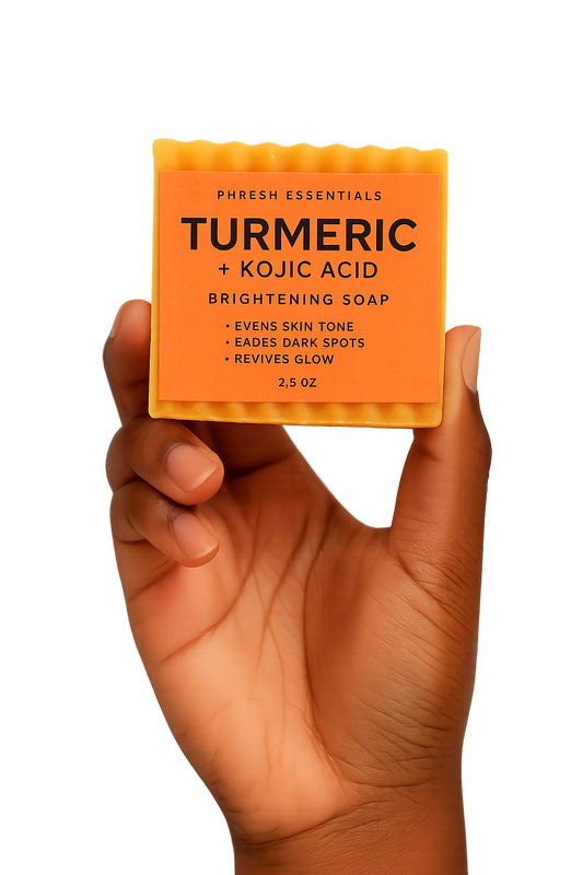 30 Day Brightening Soap Bar (Turmeric & Kojic Acid Trial) - 1 PER PERSON