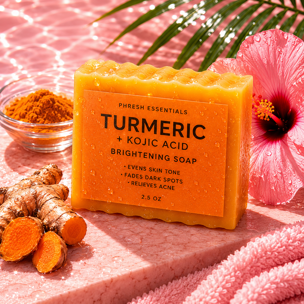 Turmeric & Kojic Acid Brightening Soap